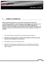 Preview for 2 page of GGMgastro OPE24E Manual