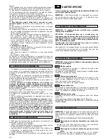 Предварительный просмотр 38 страницы GGP ITALY SPA CR/CRL 484 SERIES Operator'S Manual