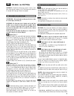 Предварительный просмотр 101 страницы GGP ITALY SPA EL 380 Operator'S Manual