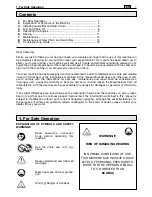 Предварительный просмотр 3 страницы GGP ITALY SPA Electric Chain-saw Operator'S Manual