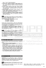 Preview for 61 page of GGP ITALY SPA ES 414 Operator'S Manual