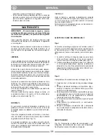 Preview for 65 page of GGP ITALY SPA MC 534 TR 4S Operator'S Manual