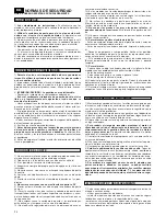 Preview for 26 page of GGP ITALY SPA ML 484 TR/TR-E Operator'S Manual