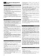 Preview for 38 page of GGP ITALY SPA ML 484 TR/TR-E Operator'S Manual