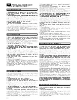 Preview for 52 page of GGP ITALY SPA ML 484 TR/TR-E Operator'S Manual