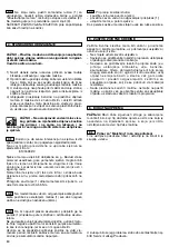 Preview for 82 page of GGP ITALY SPA NP 534 TR Operator'S Manual