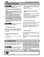 Preview for 96 page of GGP ITALY SPA SGT 2220A Operator'S Manual