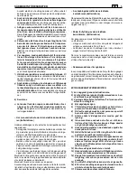 Preview for 141 page of GGP ITALY SPA SGT 2220A Operator'S Manual