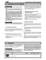 Preview for 176 page of GGP ITALY SPA SGT 2220A Operator'S Manual