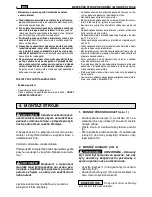 Preview for 182 page of GGP ITALY SPA SGT 2220A Operator'S Manual