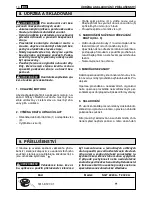 Preview for 186 page of GGP ITALY SPA SGT 2220A Operator'S Manual