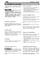 Предварительный просмотр 163 страницы GGP ITALY 28H Operator'S Manual