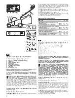 Preview for 10 page of GGP ITALY CR/CS 430 series Operator'S Manual