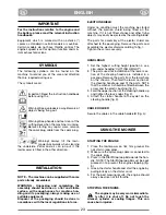 Preview for 27 page of GGP ITALY DI 474 Operator'S Manual