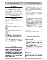 Preview for 35 page of GGP ITALY DI 474 Operator'S Manual