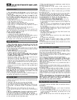 Предварительный просмотр 39 страницы GGP ITALY GBW 51 RS Operator'S Manual