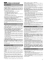 Предварительный просмотр 45 страницы GGP ITALY GBW 51 RS Operator'S Manual