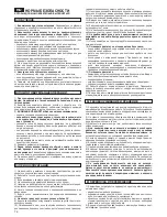 Предварительный просмотр 78 страницы GGP ITALY GBW 51 RS Operator'S Manual