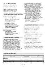 Preview for 23 page of GGP ITALY HT 24 Li B Operator'S Manual