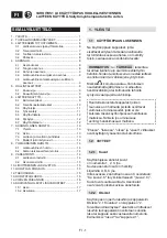 Preview for 71 page of GGP ITALY TR 24 Li Operator'S Manual