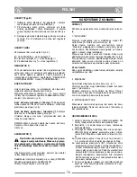 Предварительный просмотр 76 страницы GGP ITALY TU 454 series Operator'S Manual