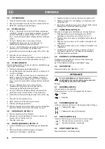 Предварительный просмотр 8 страницы GGP Sweden AN 622 Instructions For Use Manual