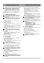 Предварительный просмотр 10 страницы GGP Sweden AN 622 Instructions For Use Manual