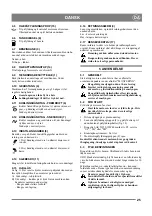 Предварительный просмотр 25 страницы GGP Sweden AN 622 Instructions For Use Manual