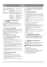 Предварительный просмотр 28 страницы GGP Sweden AN 622 Instructions For Use Manual