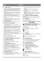 Предварительный просмотр 32 страницы GGP Sweden AN 622 Instructions For Use Manual