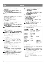 Предварительный просмотр 34 страницы GGP Sweden AN 622 Instructions For Use Manual