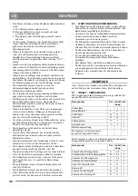 Предварительный просмотр 38 страницы GGP Sweden AN 622 Instructions For Use Manual