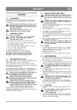 Предварительный просмотр 41 страницы GGP Sweden AN 622 Instructions For Use Manual