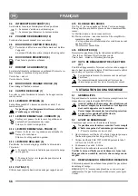 Предварительный просмотр 56 страницы GGP Sweden AN 622 Instructions For Use Manual