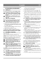 Предварительный просмотр 65 страницы GGP Sweden AN 622 Instructions For Use Manual