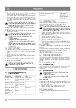 Предварительный просмотр 66 страницы GGP Sweden AN 622 Instructions For Use Manual