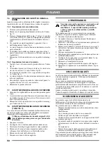 Предварительный просмотр 68 страницы GGP Sweden AN 622 Instructions For Use Manual