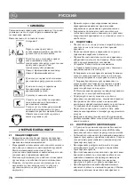 Предварительный просмотр 78 страницы GGP Sweden AN 622 Instructions For Use Manual