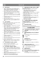 Предварительный просмотр 98 страницы GGP Sweden AN 622 Instructions For Use Manual