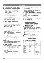 Предварительный просмотр 100 страницы GGP Sweden AN 622 Instructions For Use Manual