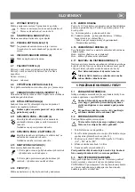 Предварительный просмотр 115 страницы GGP Sweden AN 622 Instructions For Use Manual