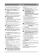 Предварительный просмотр 41 страницы GGP AN 927 Instructions For Use Manual