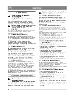 Предварительный просмотр 42 страницы GGP AN 927 Instructions For Use Manual