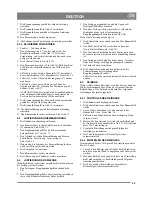 Предварительный просмотр 43 страницы GGP AN 927 Instructions For Use Manual