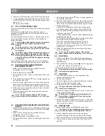 Предварительный просмотр 48 страницы GGP AN 927 Instructions For Use Manual