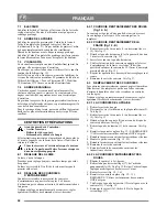 Предварительный просмотр 58 страницы GGP AN 927 Instructions For Use Manual