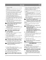 Предварительный просмотр 73 страницы GGP AN 927 Instructions For Use Manual