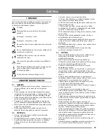 Предварительный просмотр 87 страницы GGP AN 927 Instructions For Use Manual