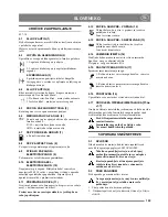 Предварительный просмотр 105 страницы GGP AN 927 Instructions For Use Manual