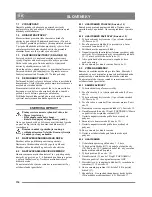 Предварительный просмотр 116 страницы GGP AN 927 Instructions For Use Manual